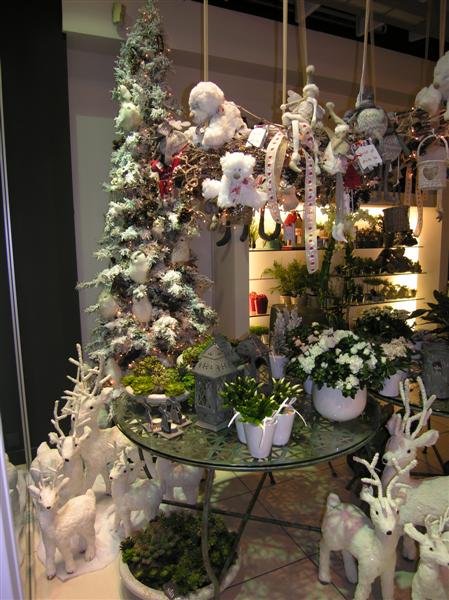 decoracion de plantas y arboles de navidad
